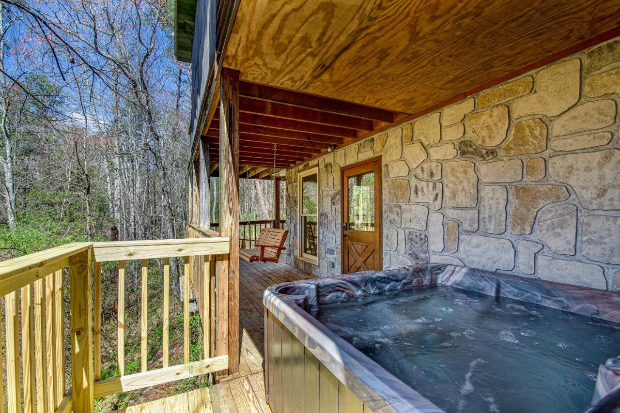 North Ridge Place Brand New Log Cabin With Hot Tub Great Location Sevierville Eksteriør bilde